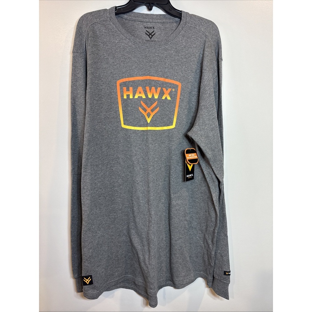 Hawx Long Sleeve Thermal‎ Shirt 2xl Warm Base Gray NWT